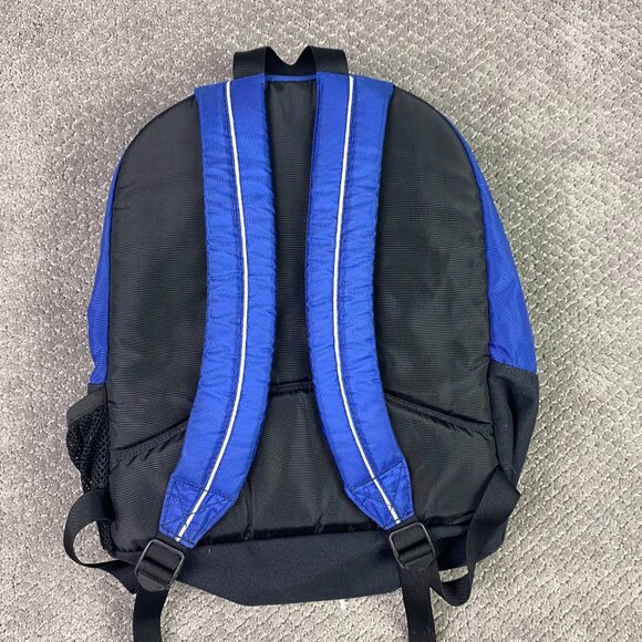 LL Bean Deluxe Book Pack Kids BookPack Backpack School Bag Blue Reflective Nylon - Picture 2 of 10